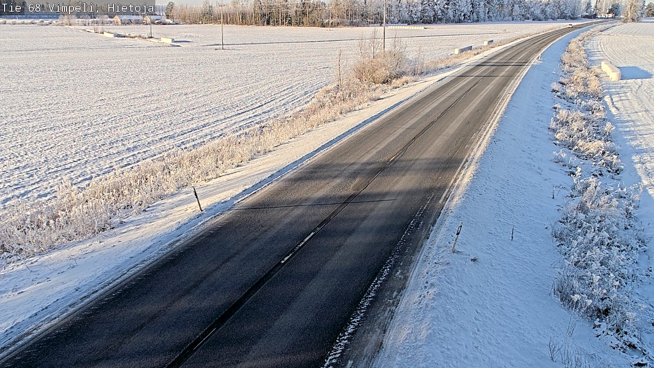 Weather Camera Image Road 68 Vimpeli, Hietoja, Vimpeli, Etelä-Pohjanmaa