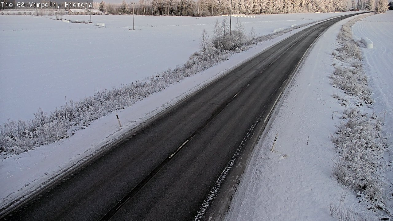 Weather Camera Image Road 68 Vimpeli, Hietoja, Vimpeli, Etelä-Pohjanmaa