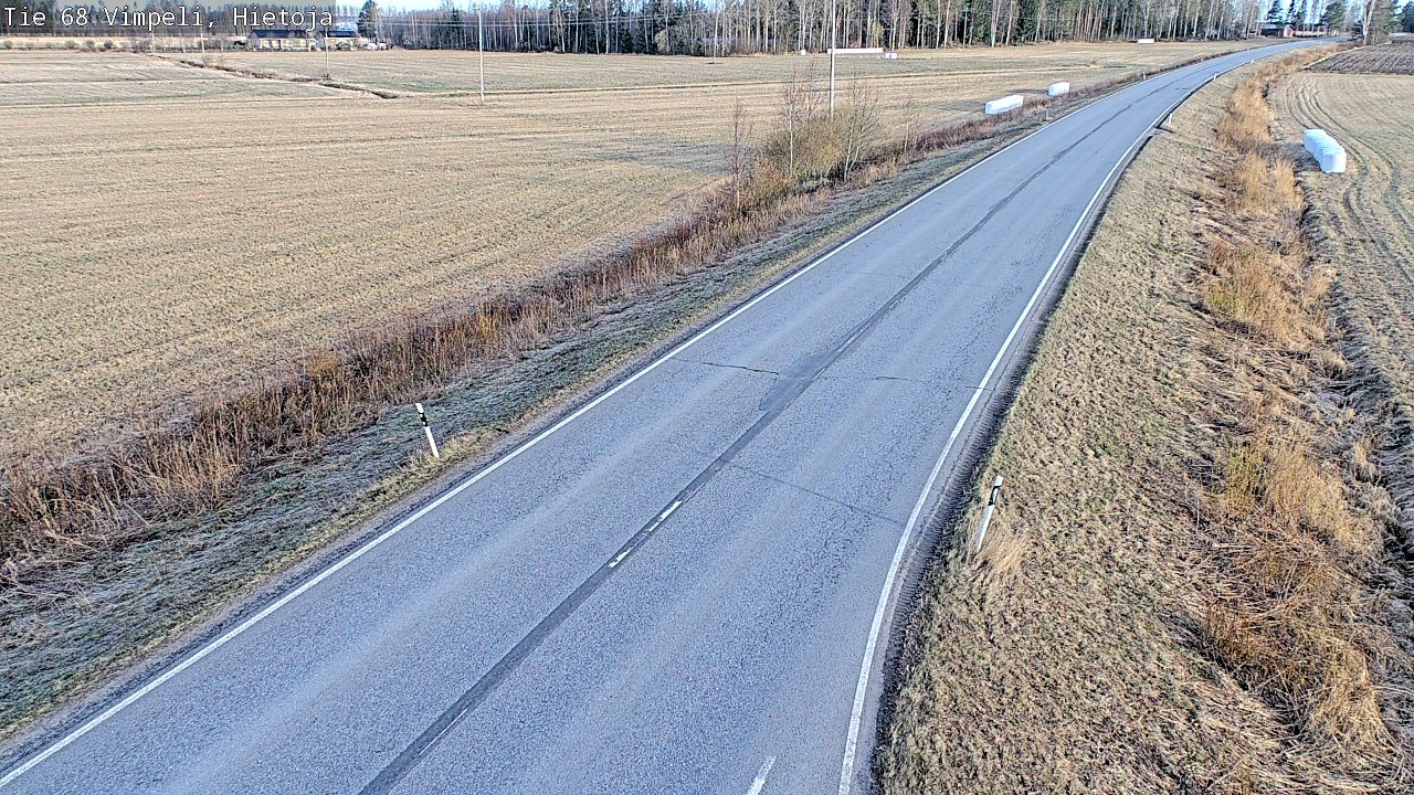 Weather Camera Image Road 68 Vimpeli, Hietoja, Vimpeli, Etelä-Pohjanmaa