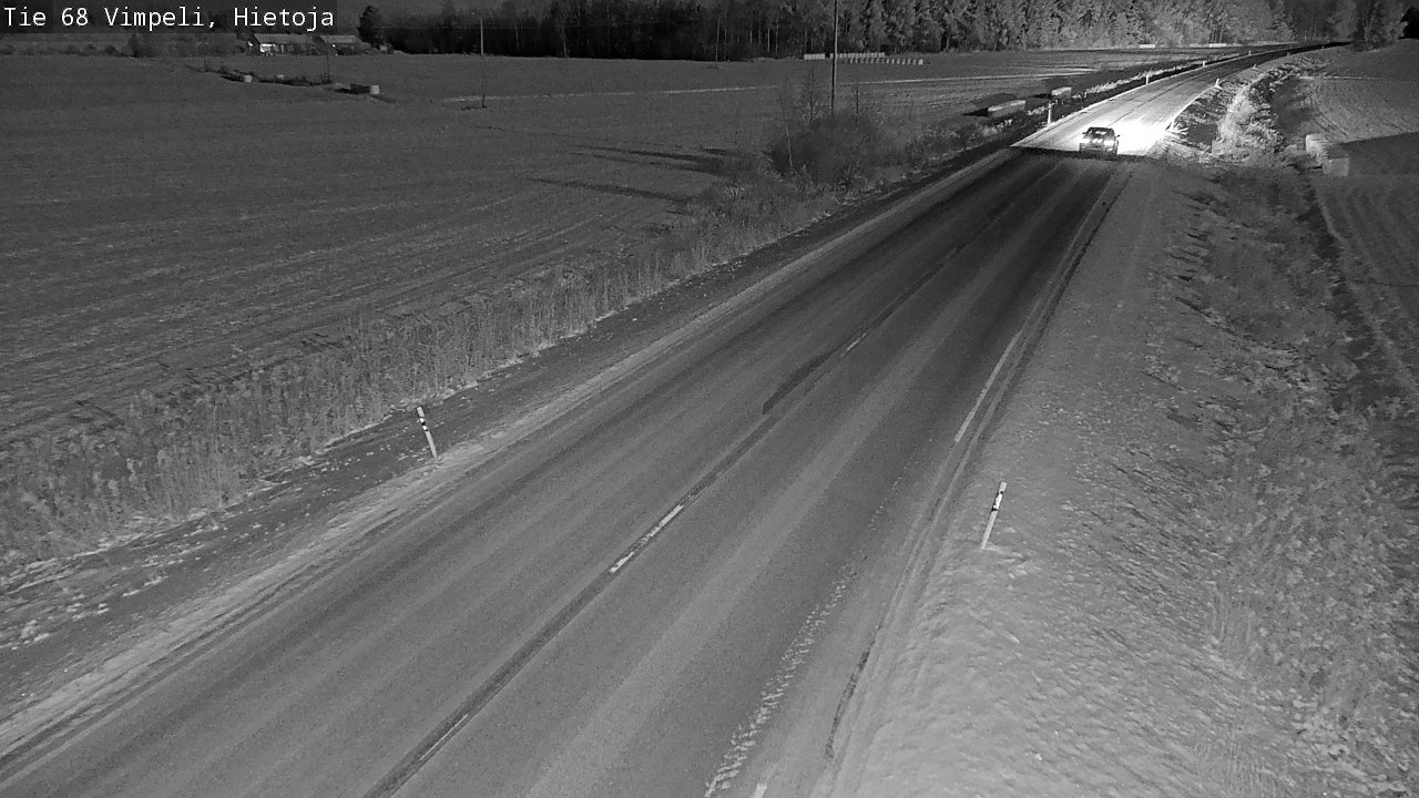 Weather Camera Image Road 68 Vimpeli, Hietoja, Vimpeli, Etelä-Pohjanmaa