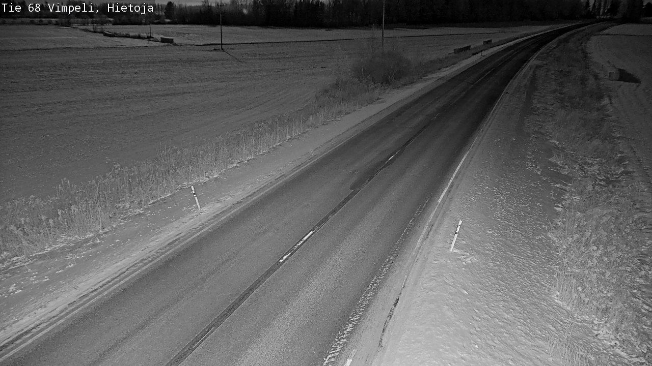 Weather Camera Image Road 68 Vimpeli, Hietoja, Vimpeli, Etelä-Pohjanmaa