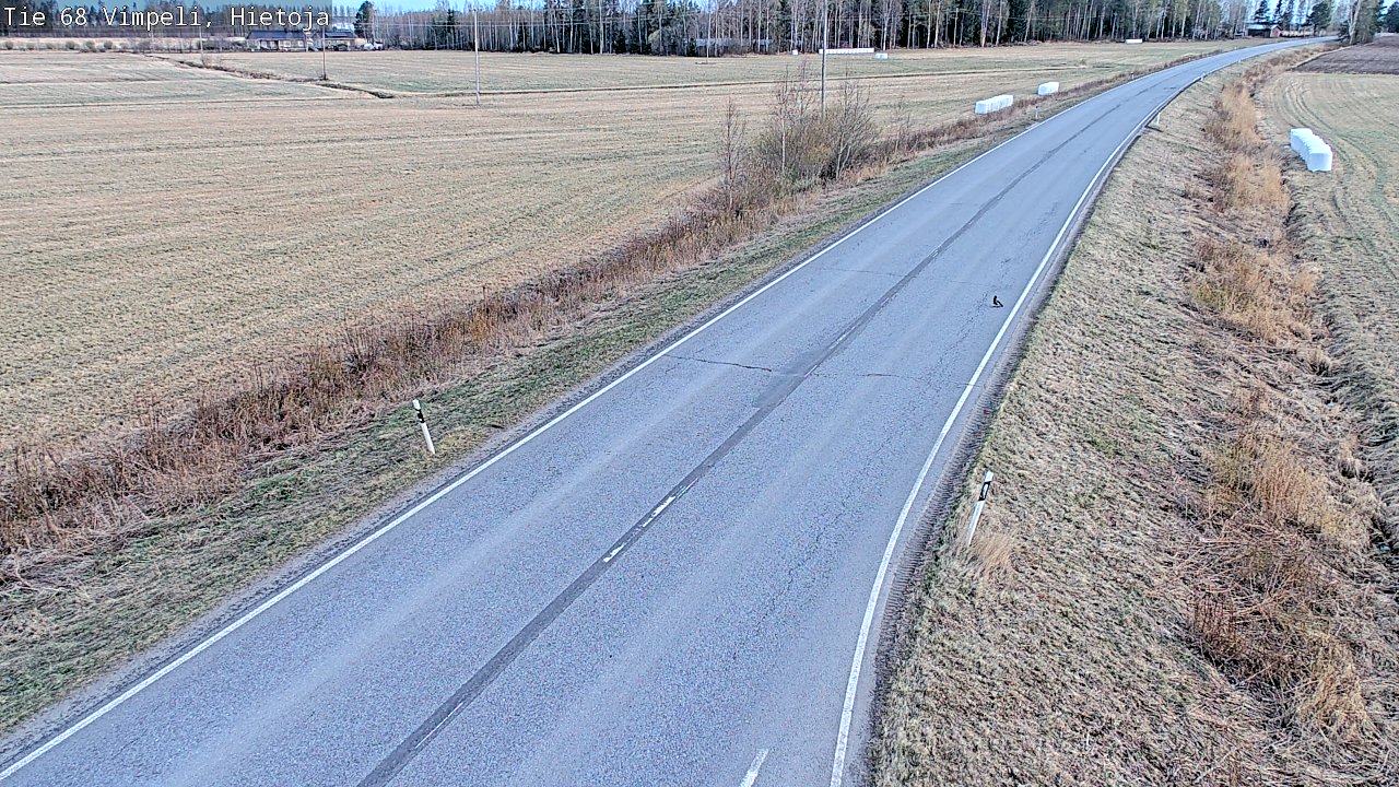 Weather Camera Image Väg 68 Vindala, Hietoja, Vimpeli, Etelä-Pohjanmaa
