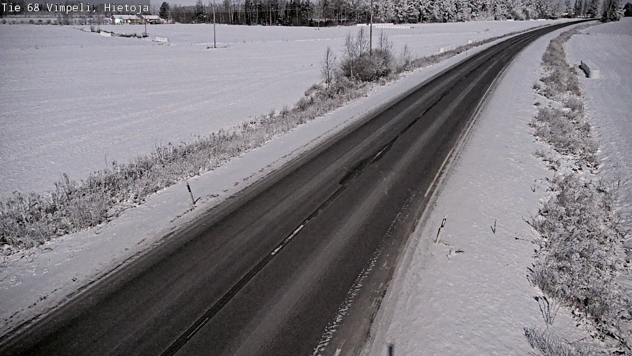 Weather Camera Image Road 68 Vimpeli, Hietoja, Vimpeli, Etelä-Pohjanmaa
