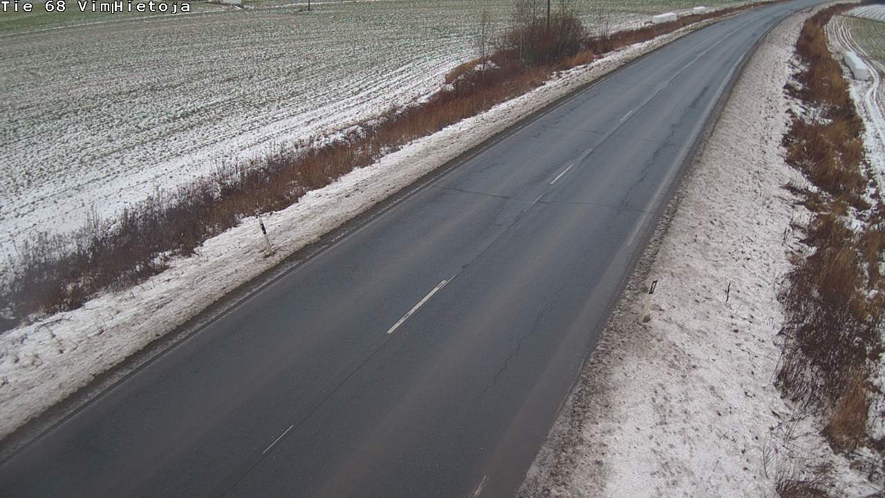 Weather Camera Image Road 68 Vimpeli, Hietoja, Vimpeli, Etelä-Pohjanmaa