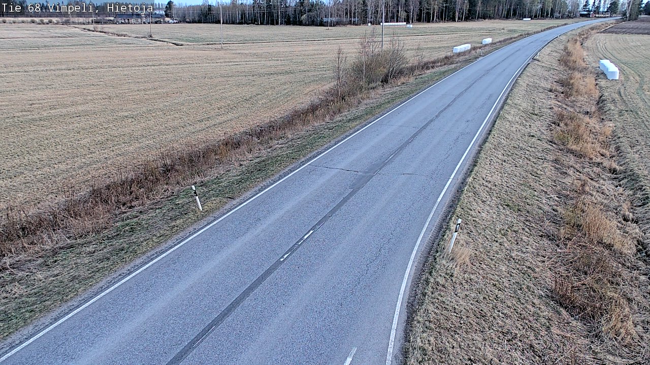 Weather Camera Image Väg 68 Vindala, Hietoja, Vimpeli, Etelä-Pohjanmaa