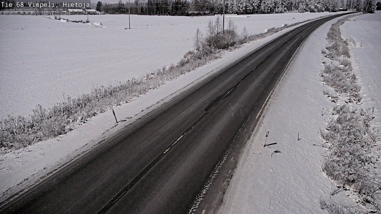 Weather Camera Image Road 68 Vimpeli, Hietoja, Vimpeli, Etelä-Pohjanmaa