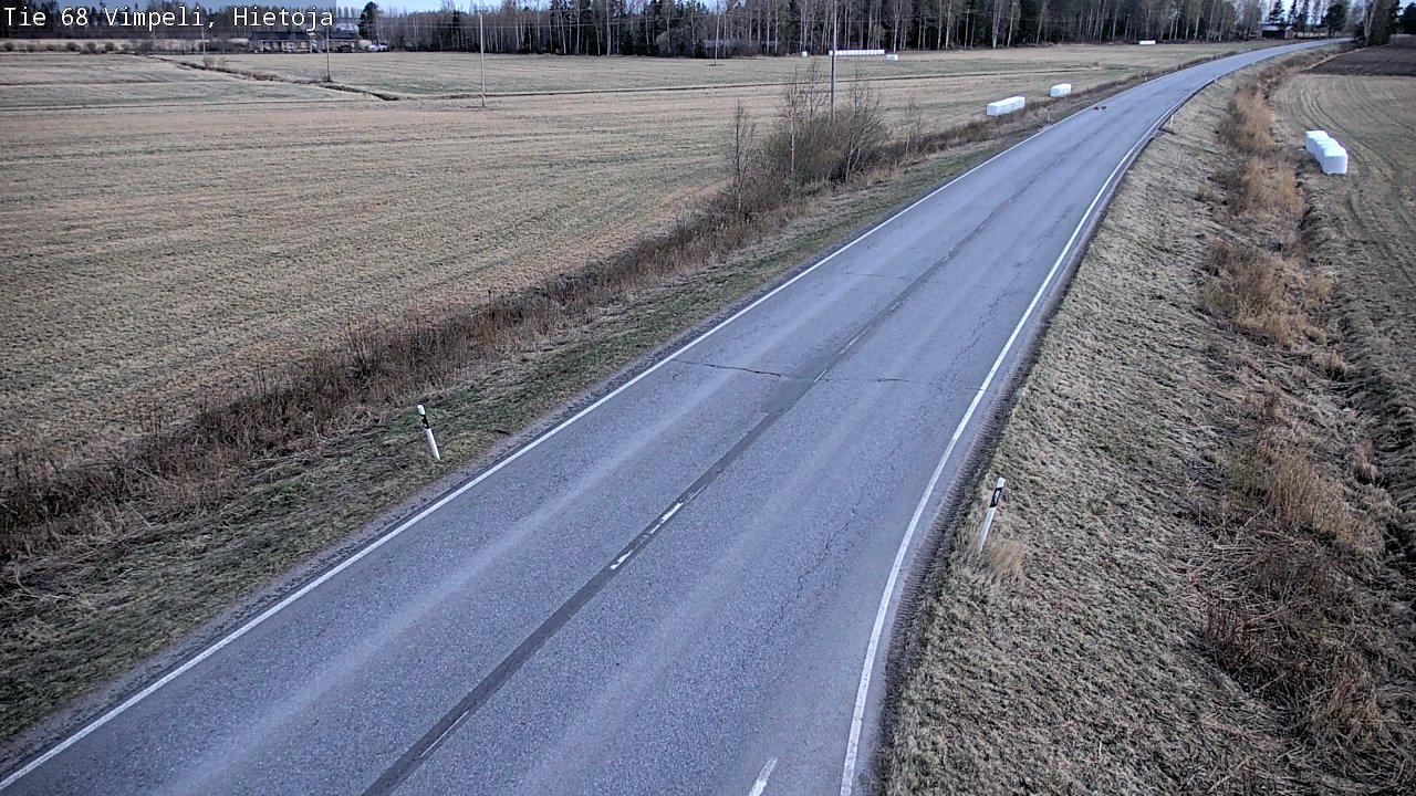 Weather Camera Image Väg 68 Vindala, Hietoja, Vimpeli, Etelä-Pohjanmaa