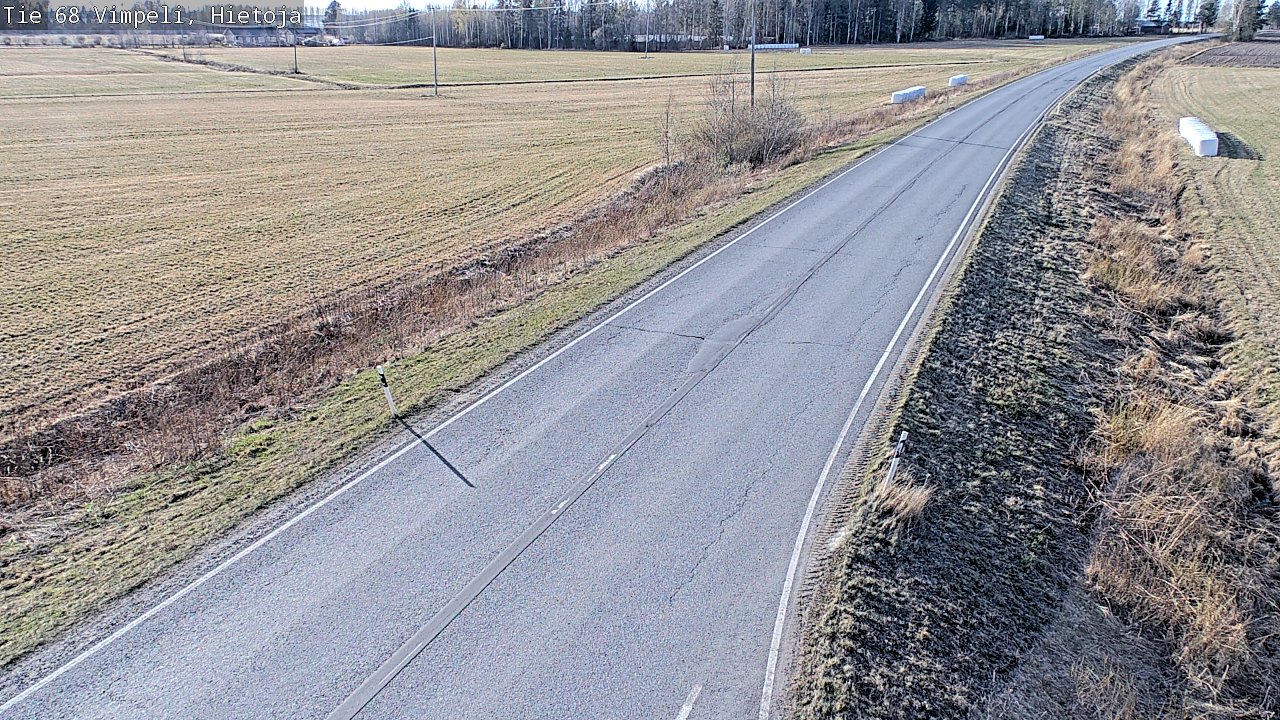 Weather Camera Image Road 68 Vimpeli, Hietoja, Vimpeli, Etelä-Pohjanmaa