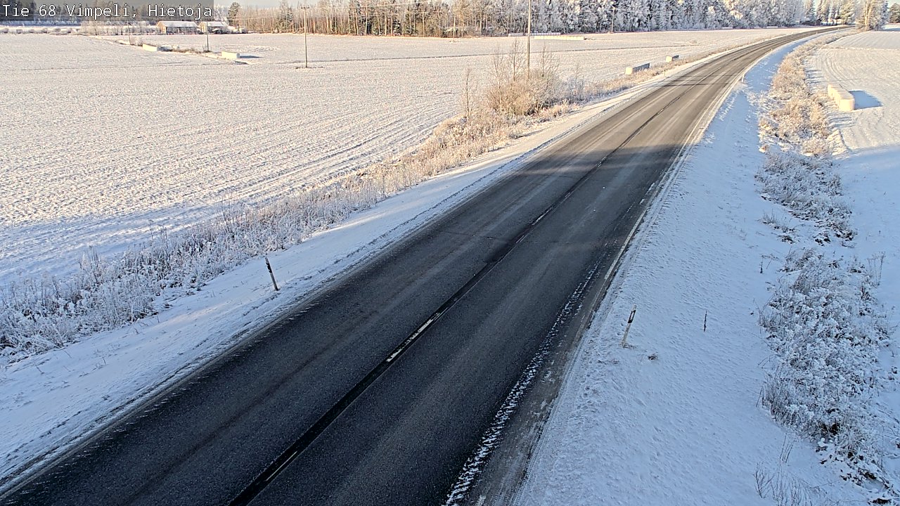 Weather Camera Image Road 68 Vimpeli, Hietoja, Vimpeli, Etelä-Pohjanmaa
