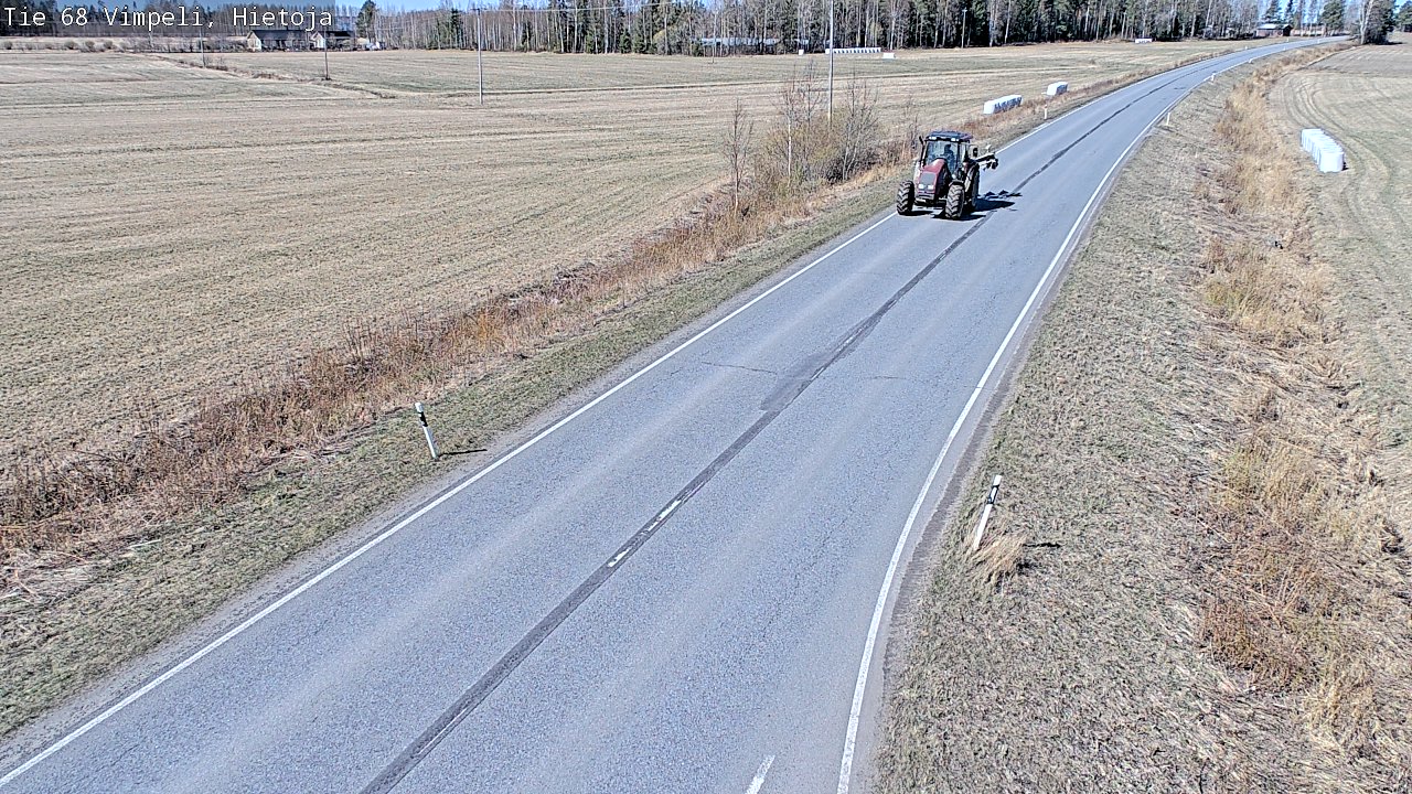 Weather Camera Image Road 68 Vimpeli, Hietoja, Vimpeli, Etelä-Pohjanmaa