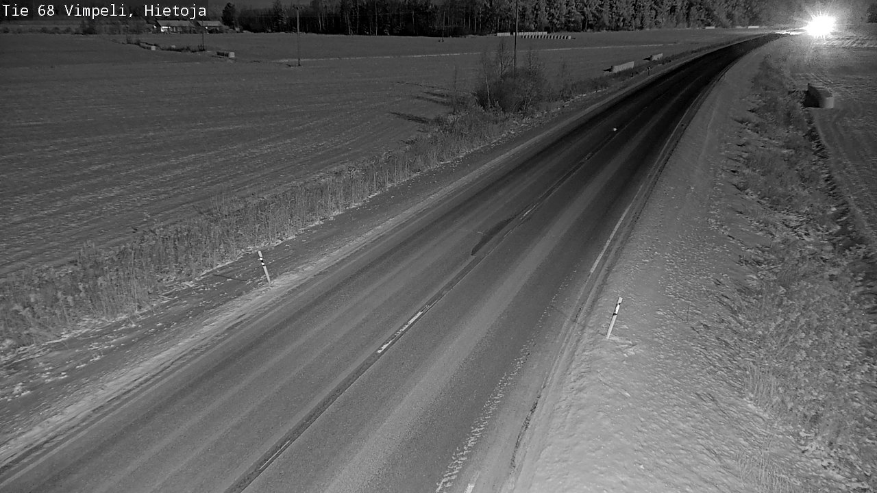 Weather Camera Image Road 68 Vimpeli, Hietoja, Vimpeli, Etelä-Pohjanmaa