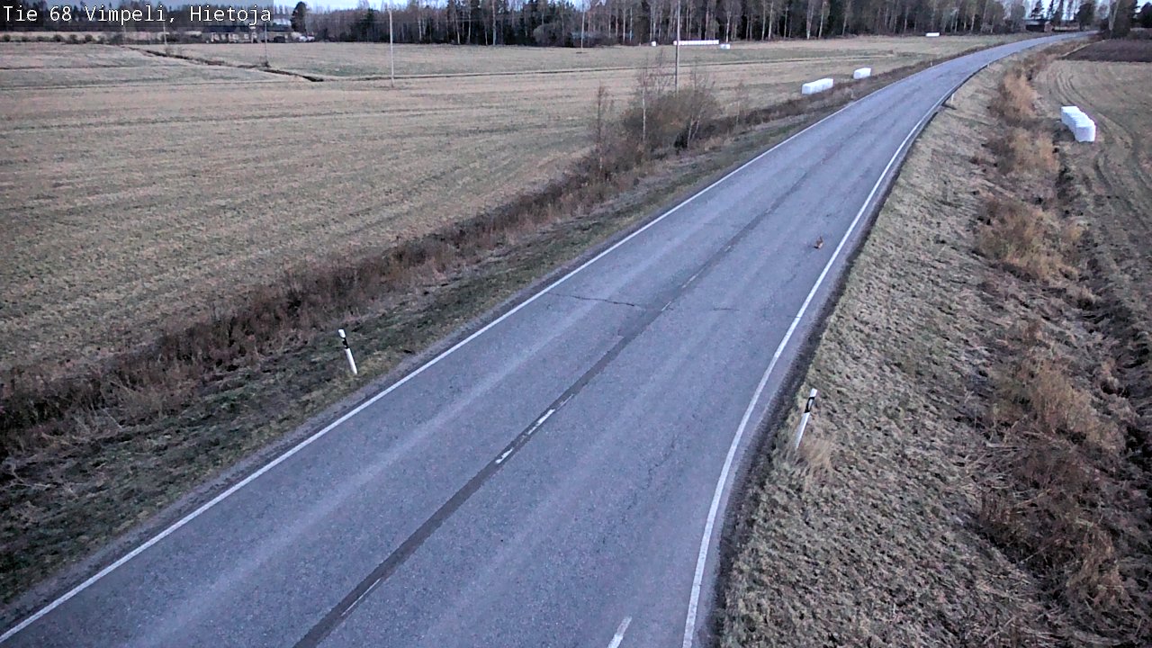Weather Camera Image Väg 68 Vindala, Hietoja, Vimpeli, Etelä-Pohjanmaa