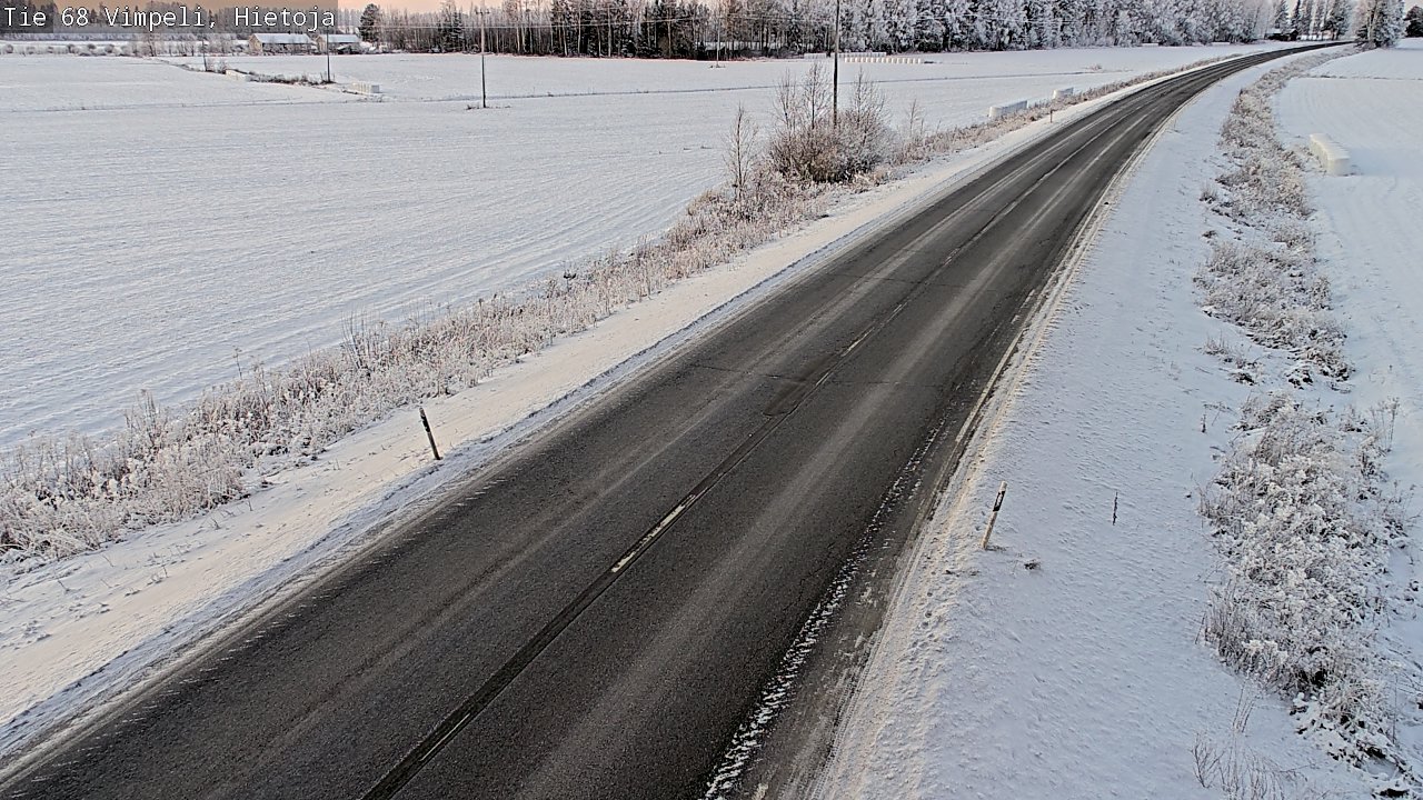 Weather Camera Image Road 68 Vimpeli, Hietoja, Vimpeli, Etelä-Pohjanmaa