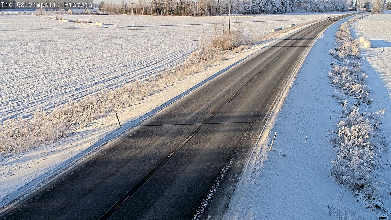 Weather Camera Image Road 68 Vimpeli, Hietoja, Vimpeli, Etelä-Pohjanmaa