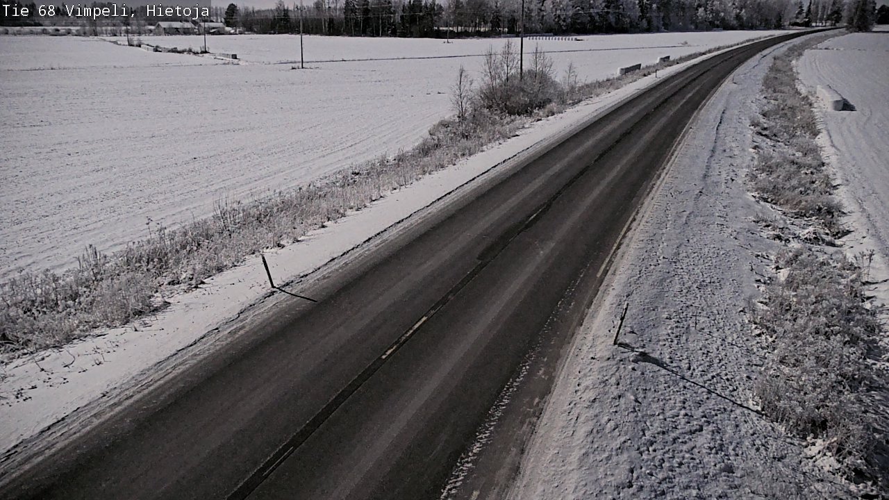 Weather Camera Image Road 68 Vimpeli, Hietoja, Vimpeli, Etelä-Pohjanmaa