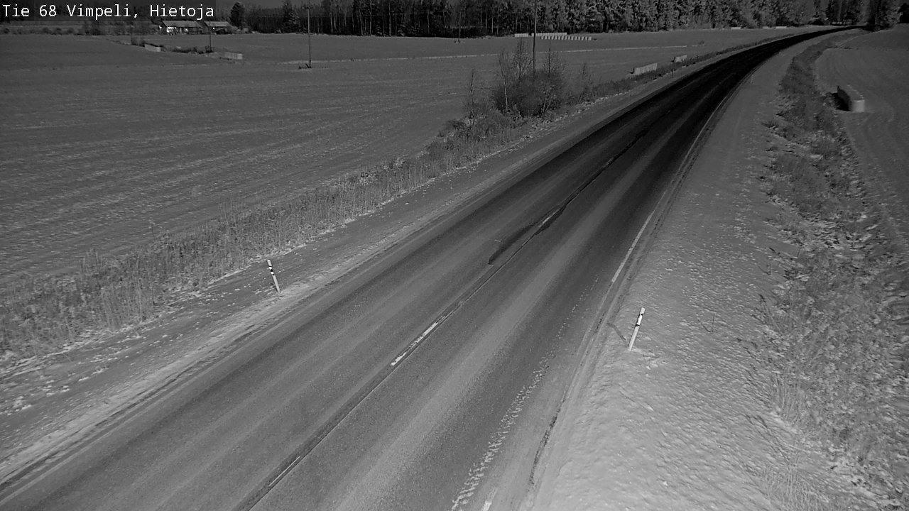Weather Camera Image Road 68 Vimpeli, Hietoja, Vimpeli, Etelä-Pohjanmaa