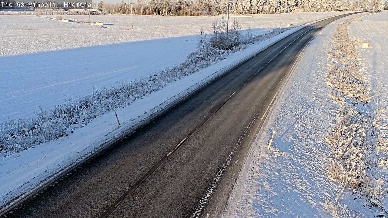 Weather Camera Image Road 68 Vimpeli, Hietoja, Vimpeli, Etelä-Pohjanmaa