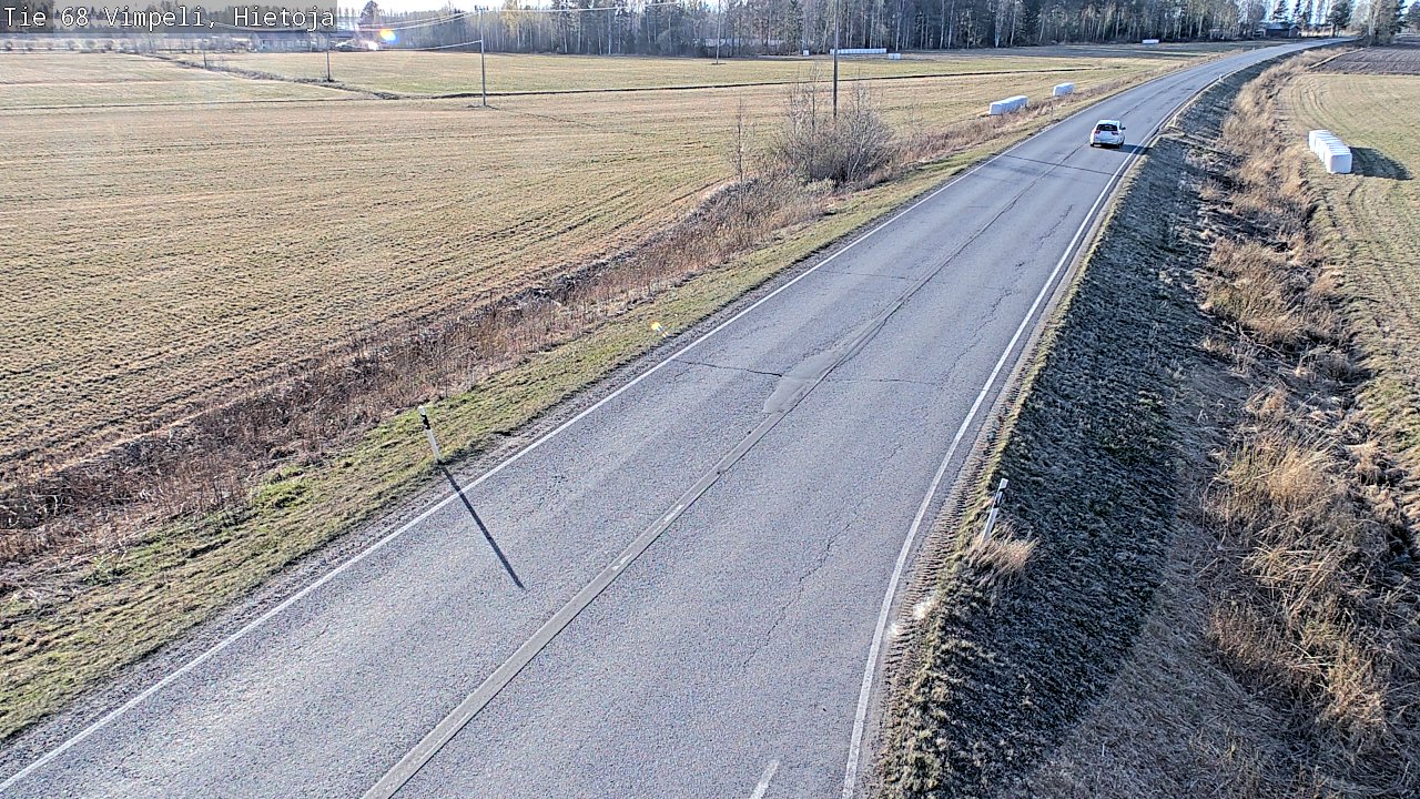Weather Camera Image Road 68 Vimpeli, Hietoja, Vimpeli, Etelä-Pohjanmaa