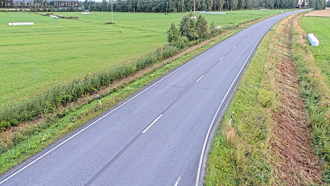 Weather Camera Image Road 68 Vimpeli, Hietoja, Vimpeli, Etelä-Pohjanmaa