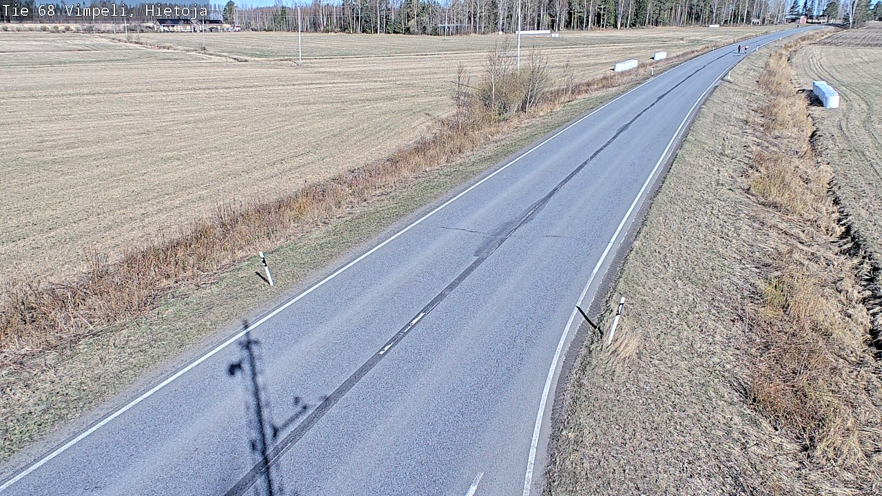 Weather Camera Image Road 68 Vimpeli, Hietoja, Vimpeli, Etelä-Pohjanmaa