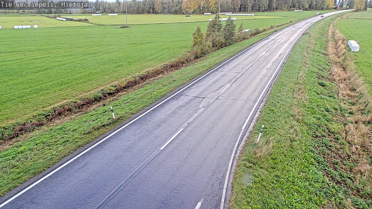 Weather Camera Image Road 68 Vimpeli, Hietoja, Vimpeli, Etelä-Pohjanmaa