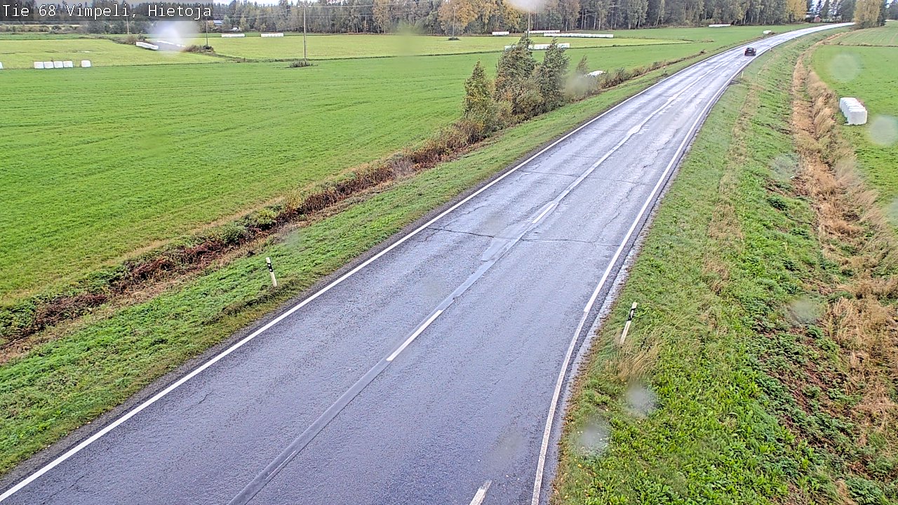 Weather Camera Image Road 68 Vimpeli, Hietoja, Vimpeli, Etelä-Pohjanmaa