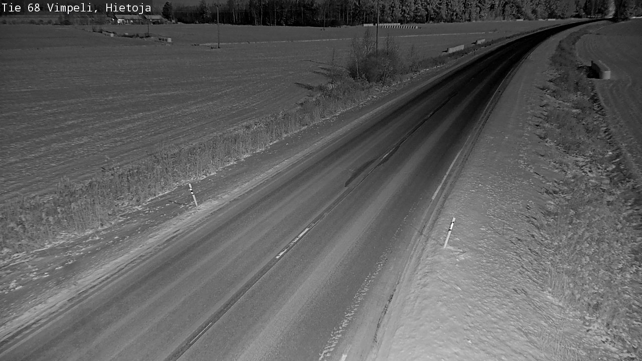 Weather Camera Image Road 68 Vimpeli, Hietoja, Vimpeli, Etelä-Pohjanmaa