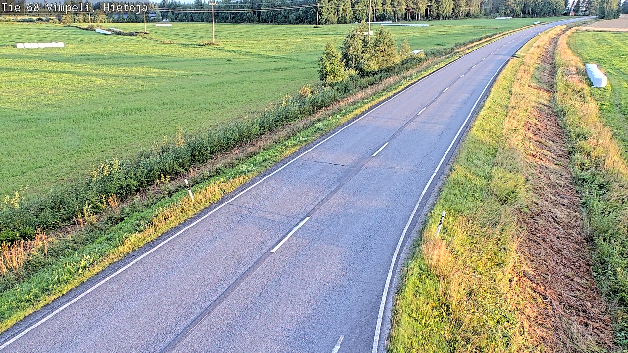 Weather Camera Image Road 68 Vimpeli, Hietoja, Vimpeli, Etelä-Pohjanmaa