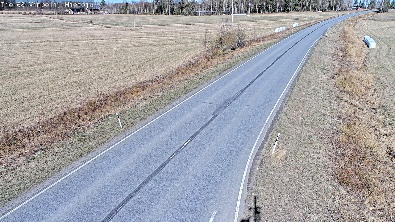 Weather Camera Image Road 68 Vimpeli, Hietoja, Vimpeli, Etelä-Pohjanmaa