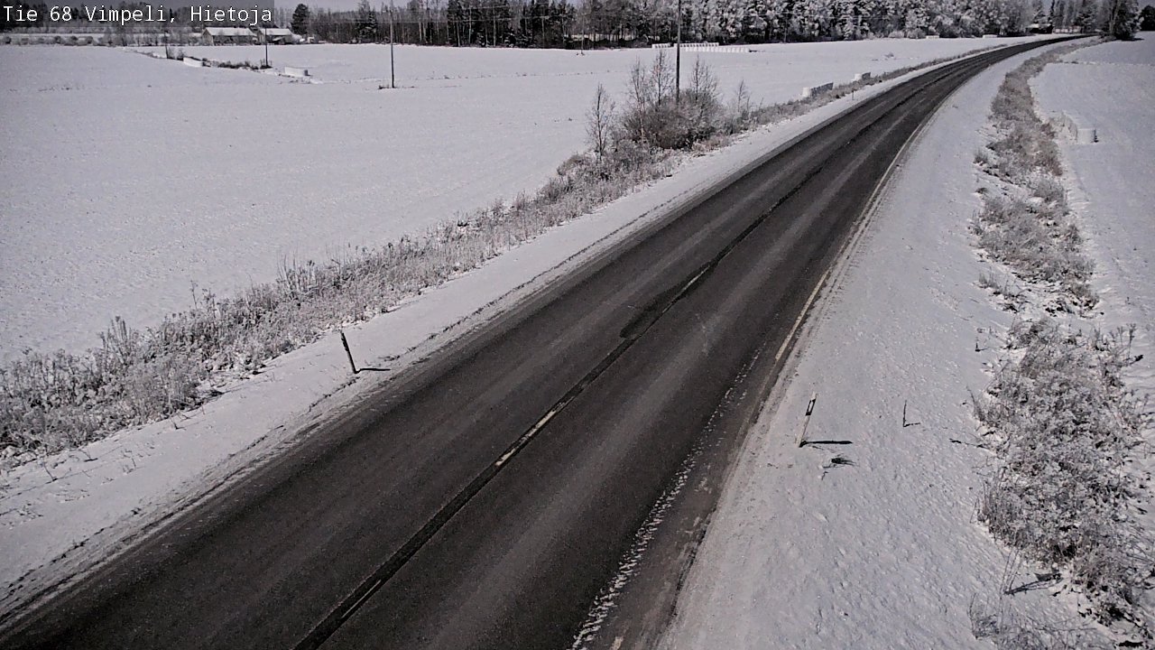 Weather Camera Image Road 68 Vimpeli, Hietoja, Vimpeli, Etelä-Pohjanmaa