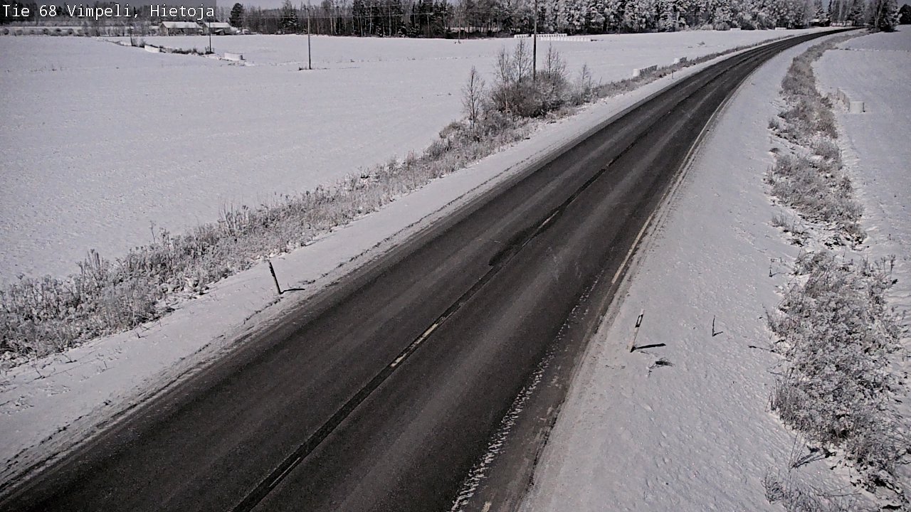 Weather Camera Image Road 68 Vimpeli, Hietoja, Vimpeli, Etelä-Pohjanmaa
