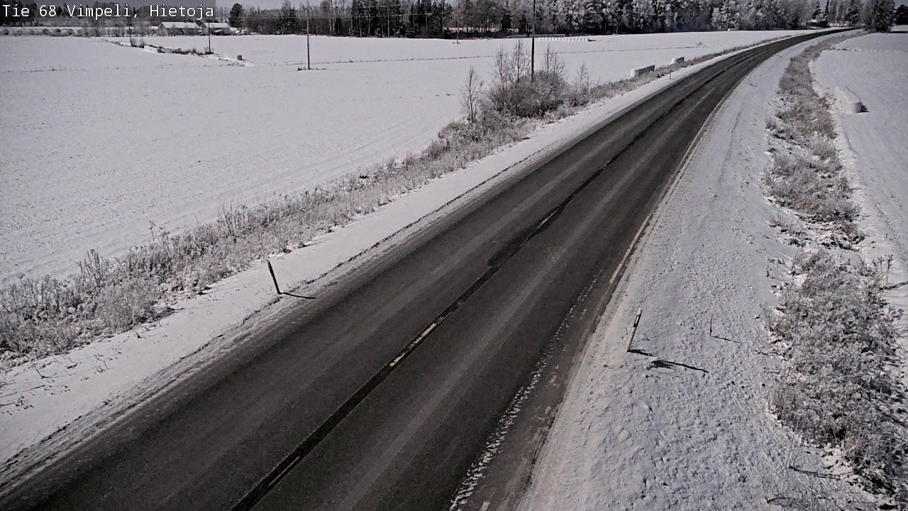 Weather Camera Image Road 68 Vimpeli, Hietoja, Vimpeli, Etelä-Pohjanmaa