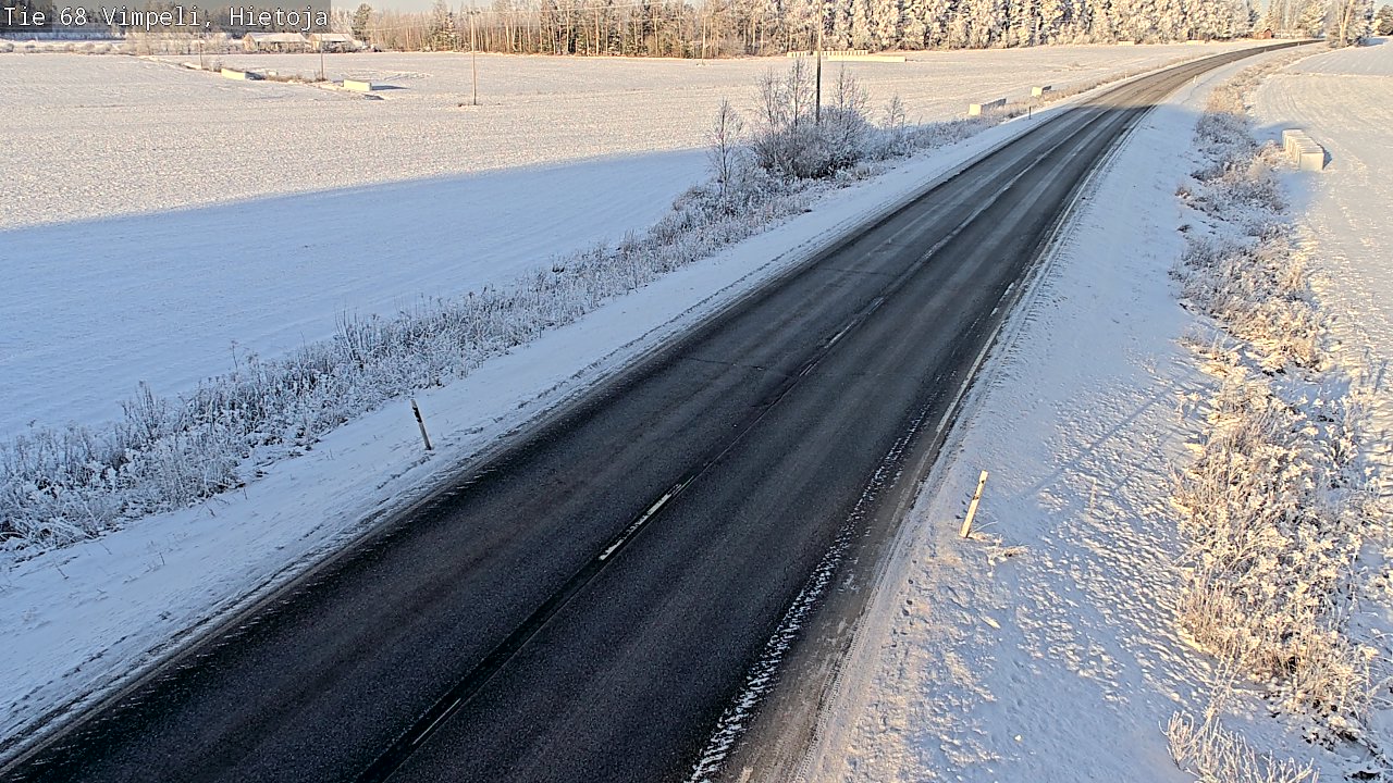 Weather Camera Image Road 68 Vimpeli, Hietoja, Vimpeli, Etelä-Pohjanmaa