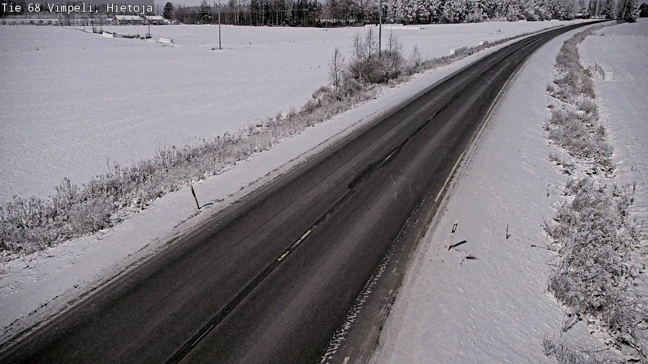 Weather Camera Image Road 68 Vimpeli, Hietoja, Vimpeli, Etelä-Pohjanmaa