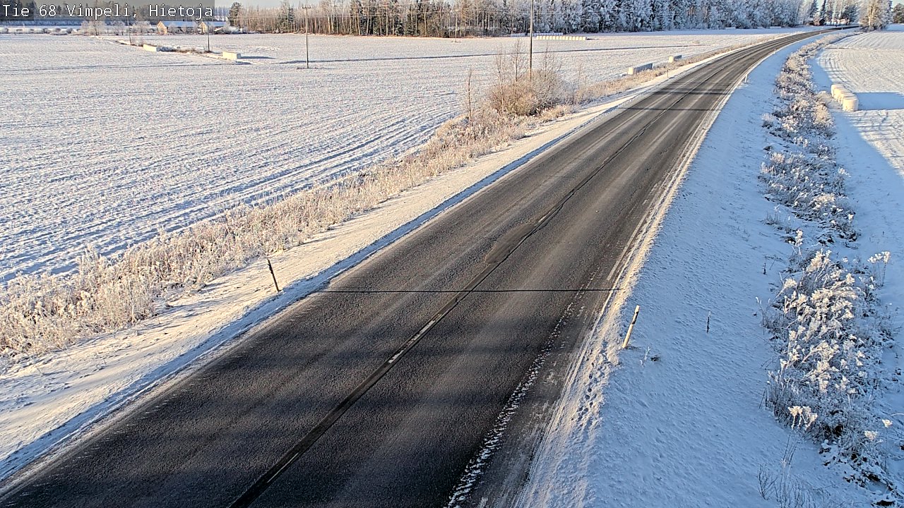 Weather Camera Image Road 68 Vimpeli, Hietoja, Vimpeli, Etelä-Pohjanmaa