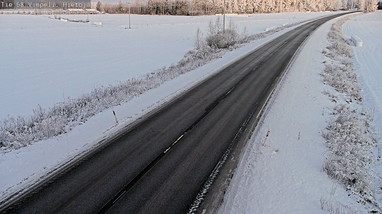 Weather Camera Image Road 68 Vimpeli, Hietoja, Vimpeli, Etelä-Pohjanmaa