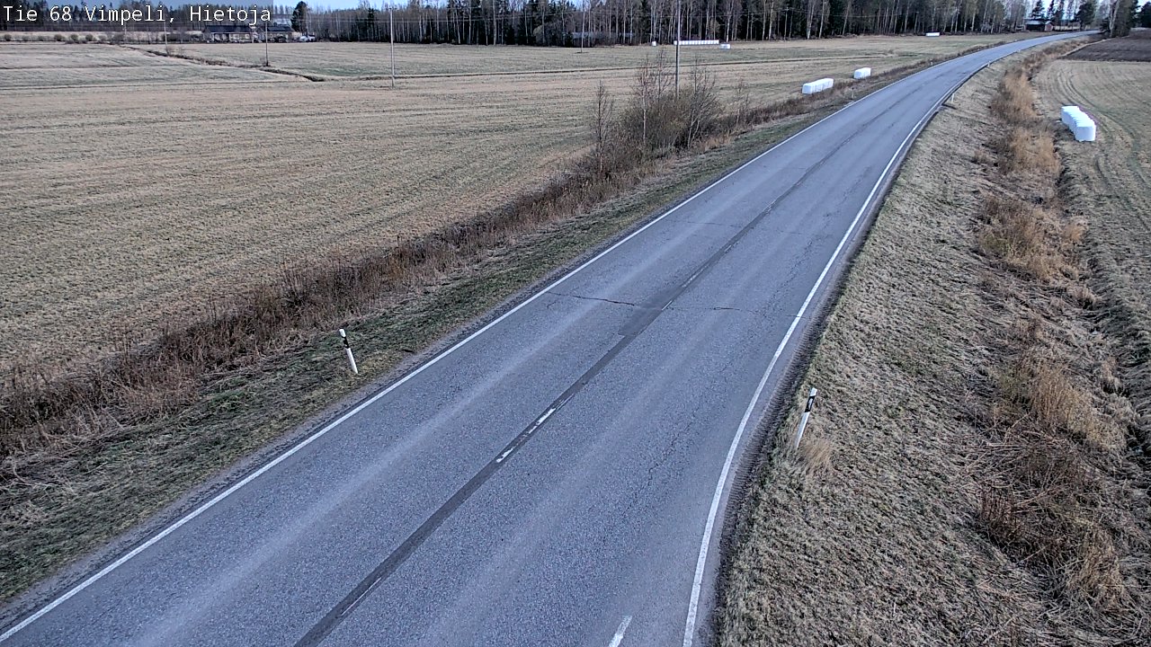 Weather Camera Image Väg 68 Vindala, Hietoja, Vimpeli, Etelä-Pohjanmaa