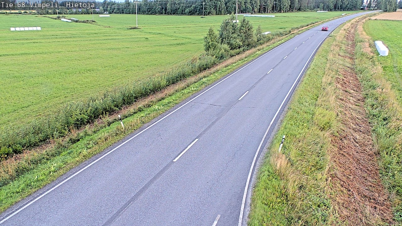 Weather Camera Image Road 68 Vimpeli, Hietoja, Vimpeli, Etelä-Pohjanmaa