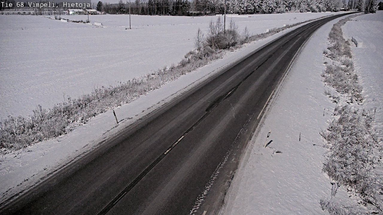 Weather Camera Image Road 68 Vimpeli, Hietoja, Vimpeli, Etelä-Pohjanmaa