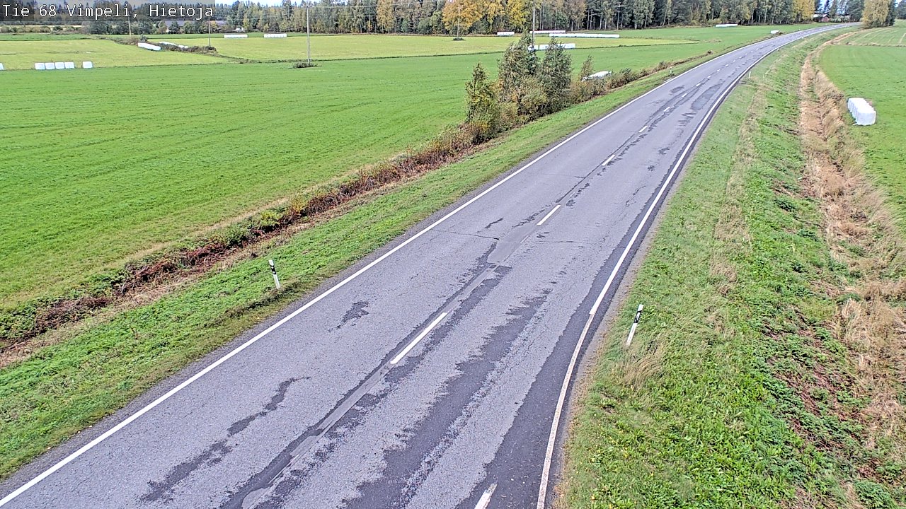 Weather Camera Image Road 68 Vimpeli, Hietoja, Vimpeli, Etelä-Pohjanmaa