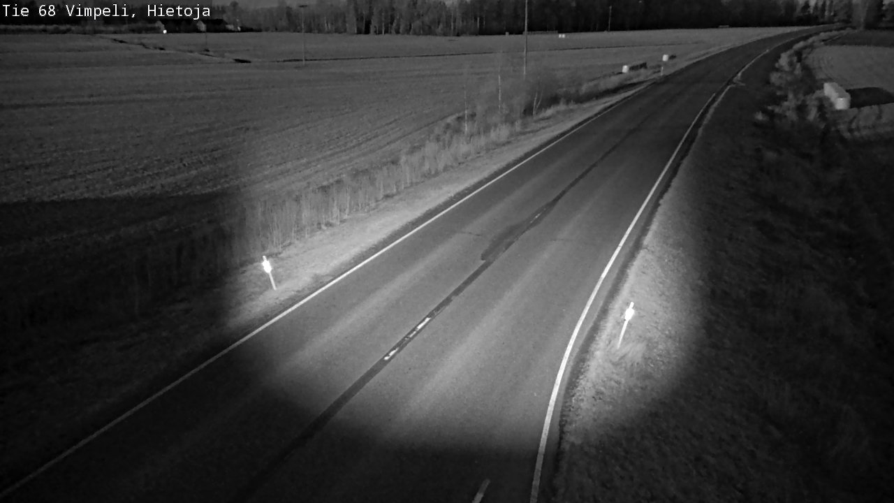Weather Camera Image Road 68 Vimpeli, Hietoja, Vimpeli, Etelä-Pohjanmaa
