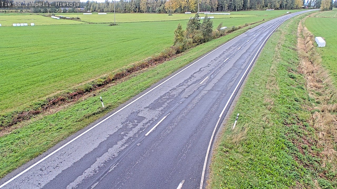 Weather Camera Image Road 68 Vimpeli, Hietoja, Vimpeli, Etelä-Pohjanmaa