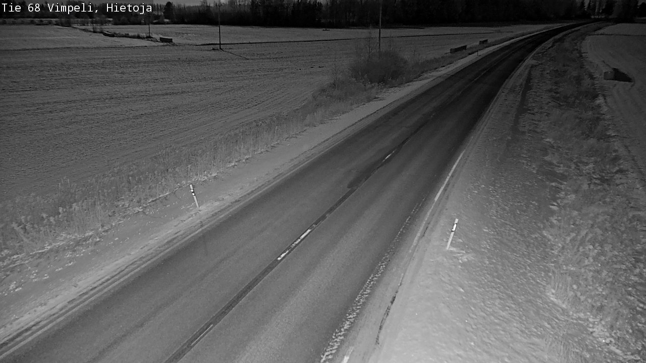 Weather Camera Image Road 68 Vimpeli, Hietoja, Vimpeli, Etelä-Pohjanmaa