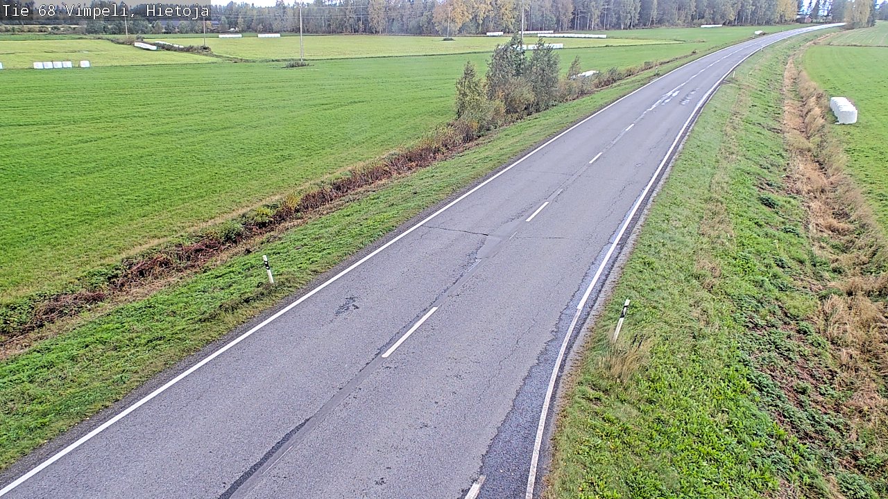 Weather Camera Image Road 68 Vimpeli, Hietoja, Vimpeli, Etelä-Pohjanmaa