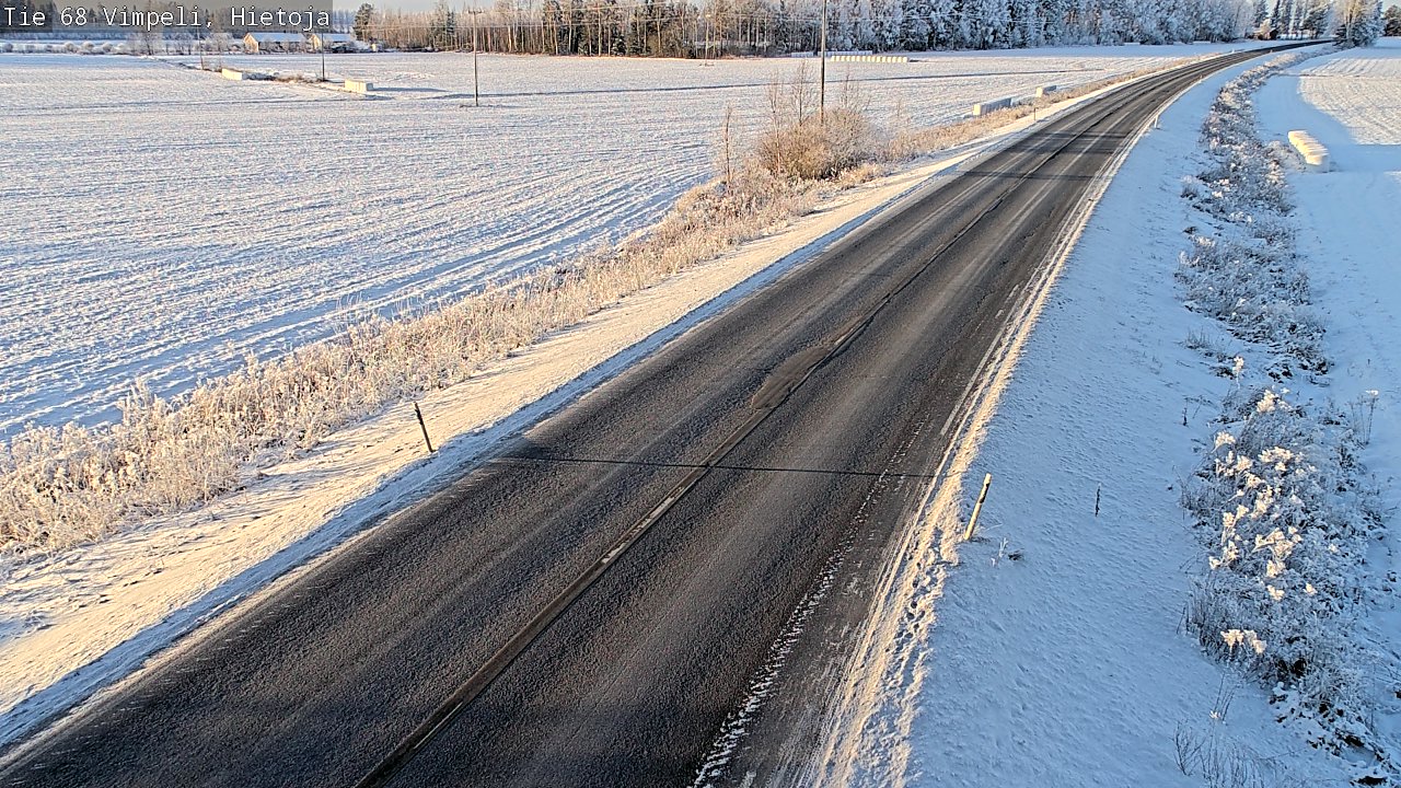 Weather Camera Image Road 68 Vimpeli, Hietoja, Vimpeli, Etelä-Pohjanmaa