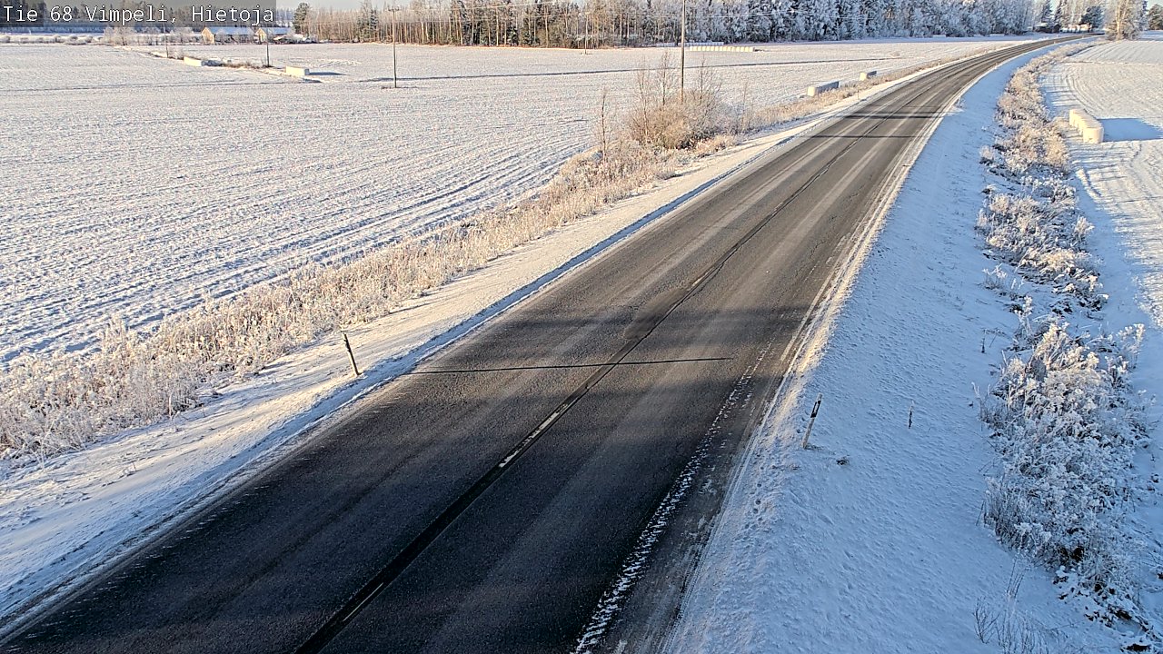 Weather Camera Image Road 68 Vimpeli, Hietoja, Vimpeli, Etelä-Pohjanmaa