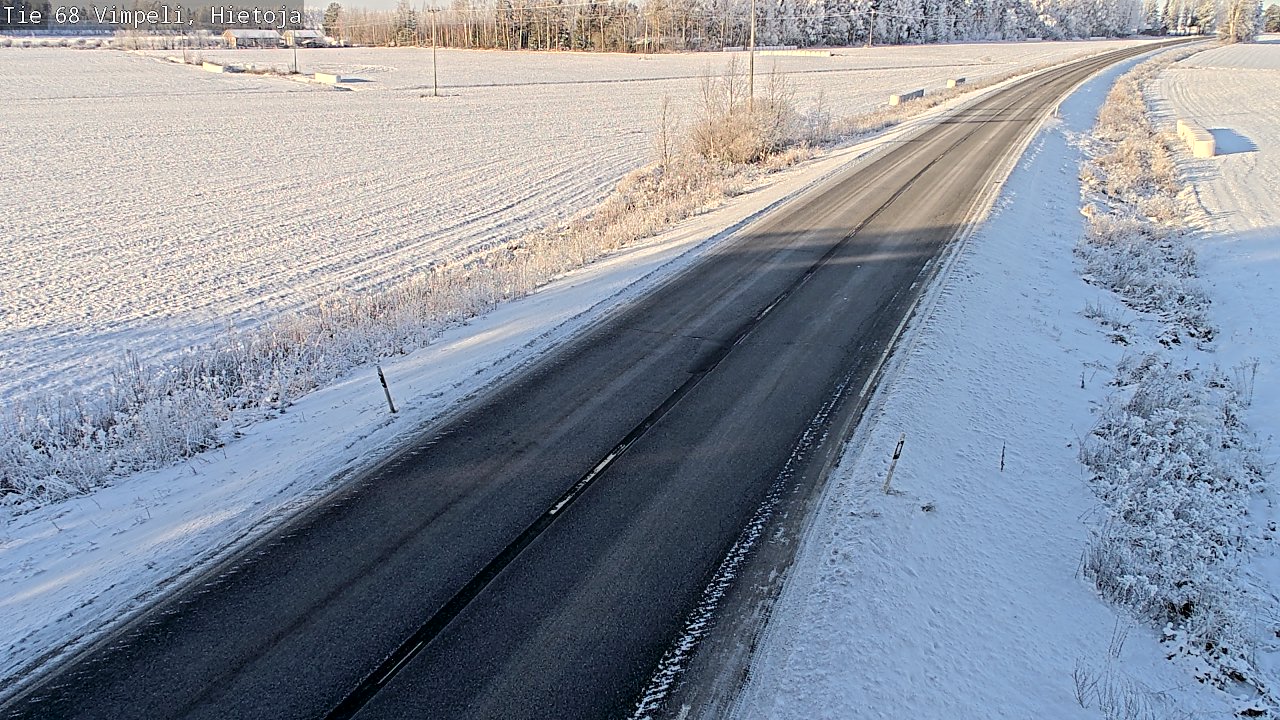 Weather Camera Image Road 68 Vimpeli, Hietoja, Vimpeli, Etelä-Pohjanmaa