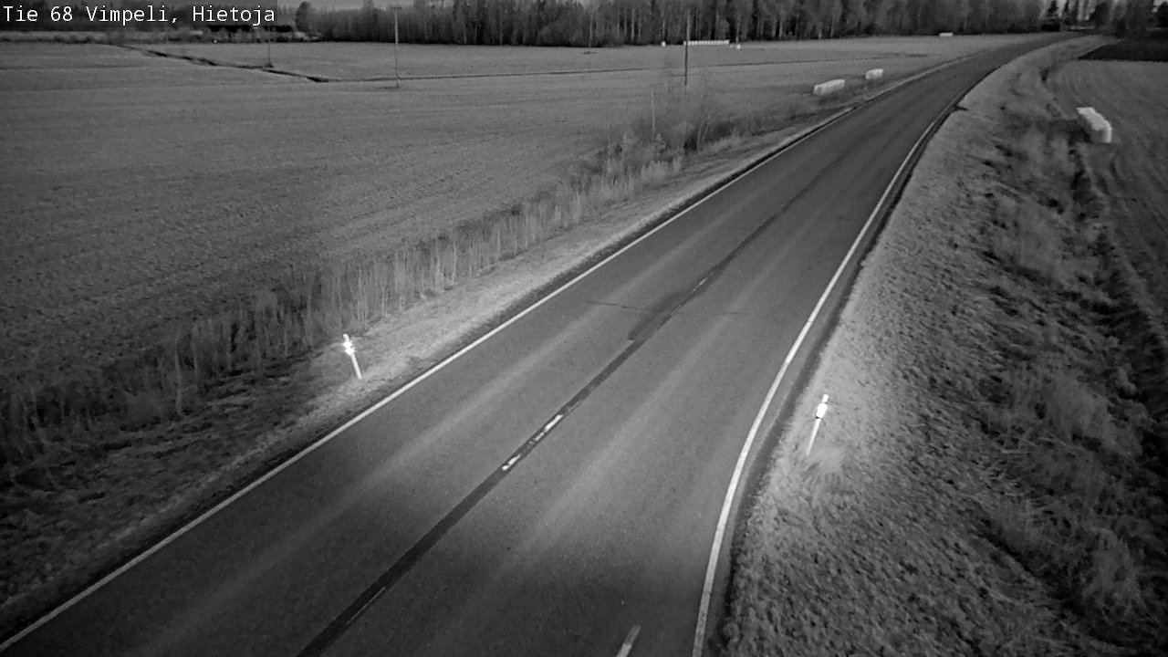 Weather Camera Image Road 68 Vimpeli, Hietoja, Vimpeli, Etelä-Pohjanmaa