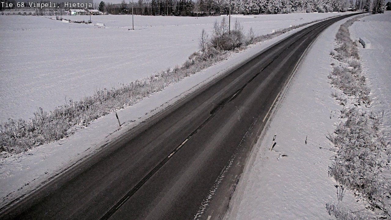Weather Camera Image Road 68 Vimpeli, Hietoja, Vimpeli, Etelä-Pohjanmaa