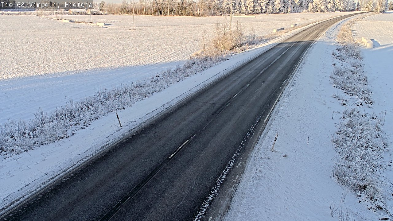 Weather Camera Image Road 68 Vimpeli, Hietoja, Vimpeli, Etelä-Pohjanmaa
